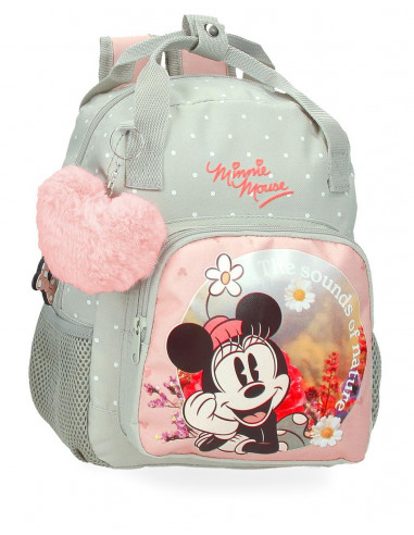 2962221 BACKPACK 28CM. MINNIE MOUSE WILD NATURE